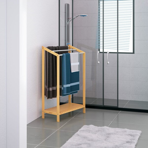 Bambusový stojan na uteráky RUBBY