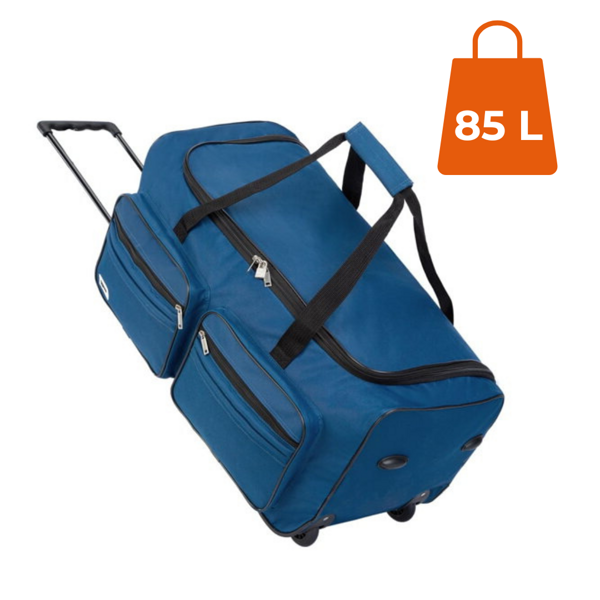 Cestovná taška na kolieskach JOY 85l, modrá