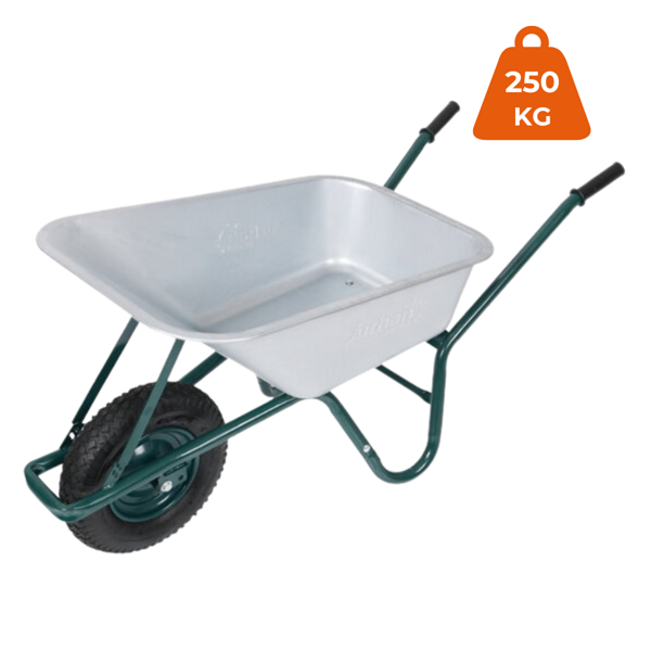 Fúrik GREEN BARRY pozinkovaný, max kapacita 100l/250kg, zeleno-čierna