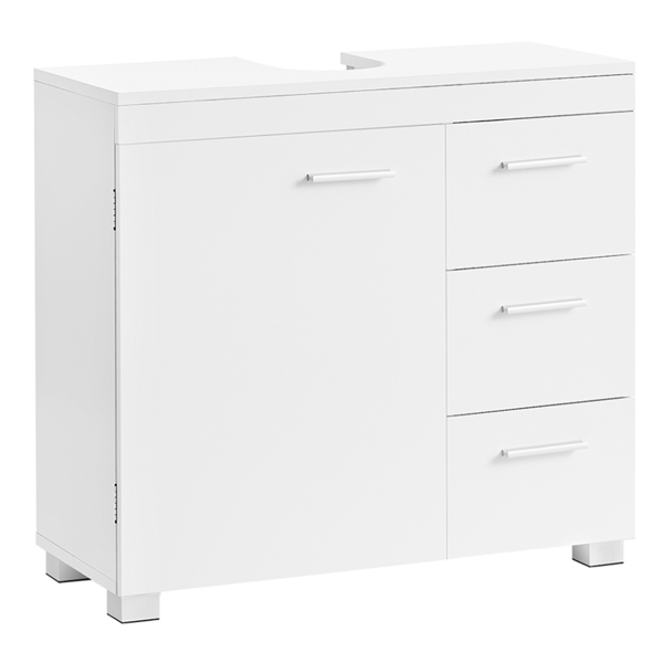 Skrinka pod umývadlo IVY, 30x70x64cm, biela