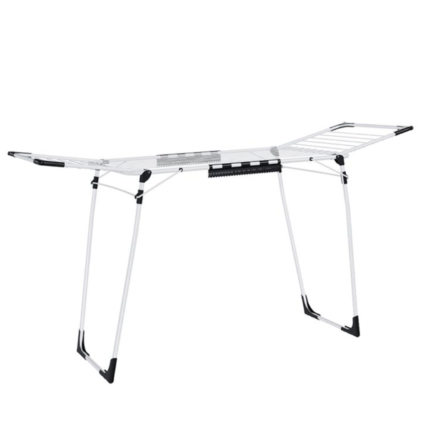 Sušiak na bielizeň BREEZE, 56,5x173x96,5cm, biela