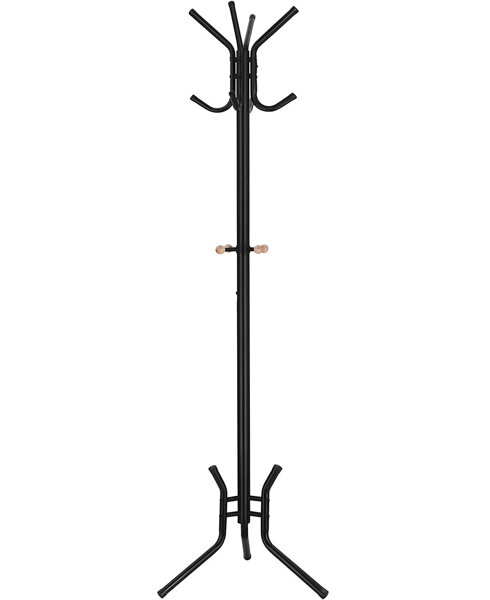 Stojanový vešiak SAMUEL 49x176cm, čierna